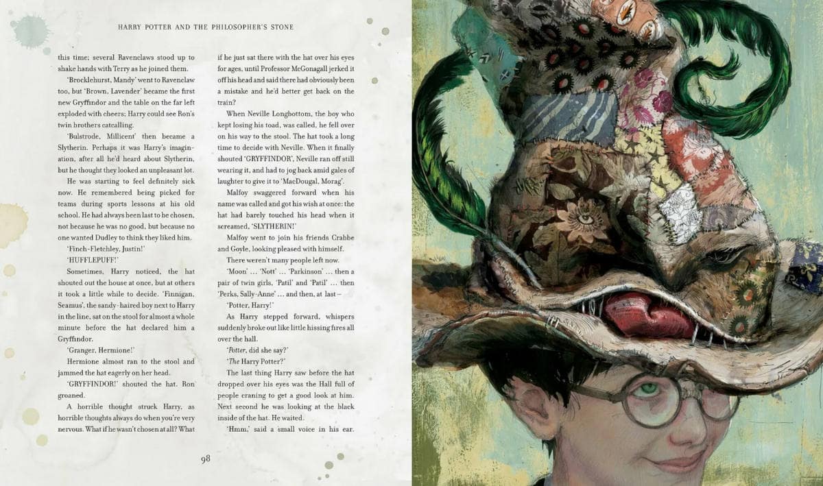 Обзор на Книга Гарри Поттер и Философский камень (с цветными иллюстрациями) (Роулинг Джоан Кэтлин)