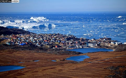 Пейзажи Гренландии. (Фото Charles Lin | National Geographic Traveler Photo Contest)