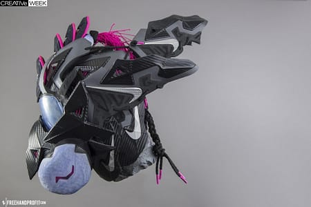 Nike Lebron 11 (XI) «Miami Nights» Gas Mask by Freehand Profit