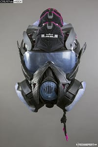 Nike Lebron 11 (XI) «Miami Nights» Gas Mask by Freehand Profit